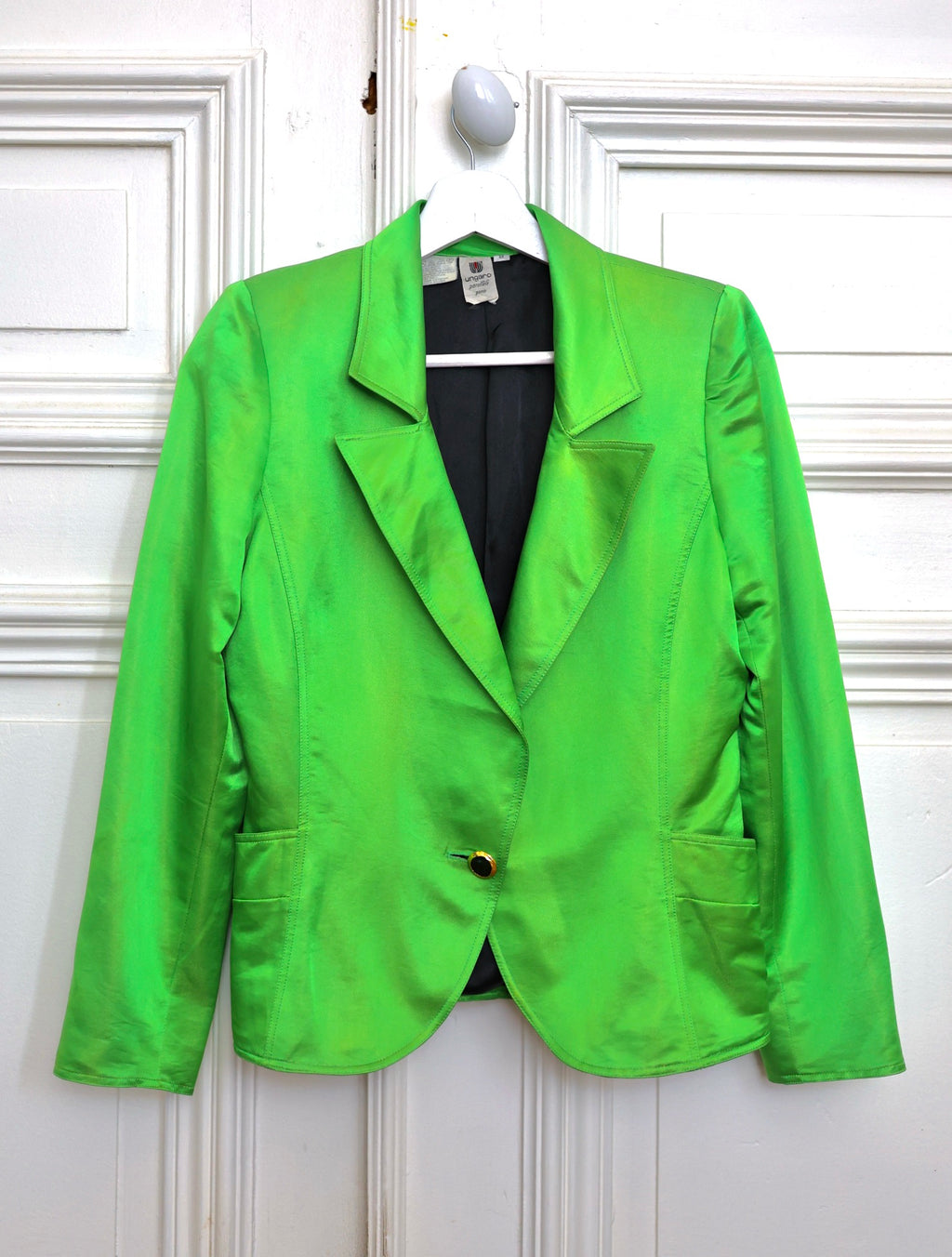 Blazer vert scintillant Ungaro Parallèle
