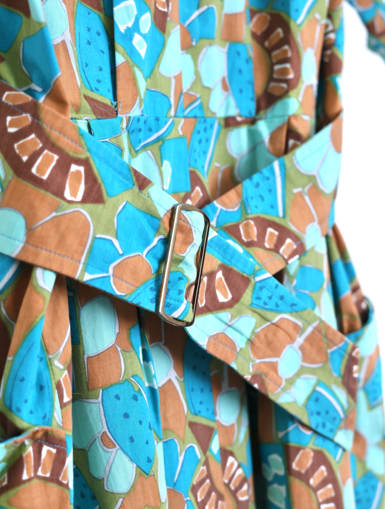 Robe Guy Laroche vintage imprimé graphique 90s