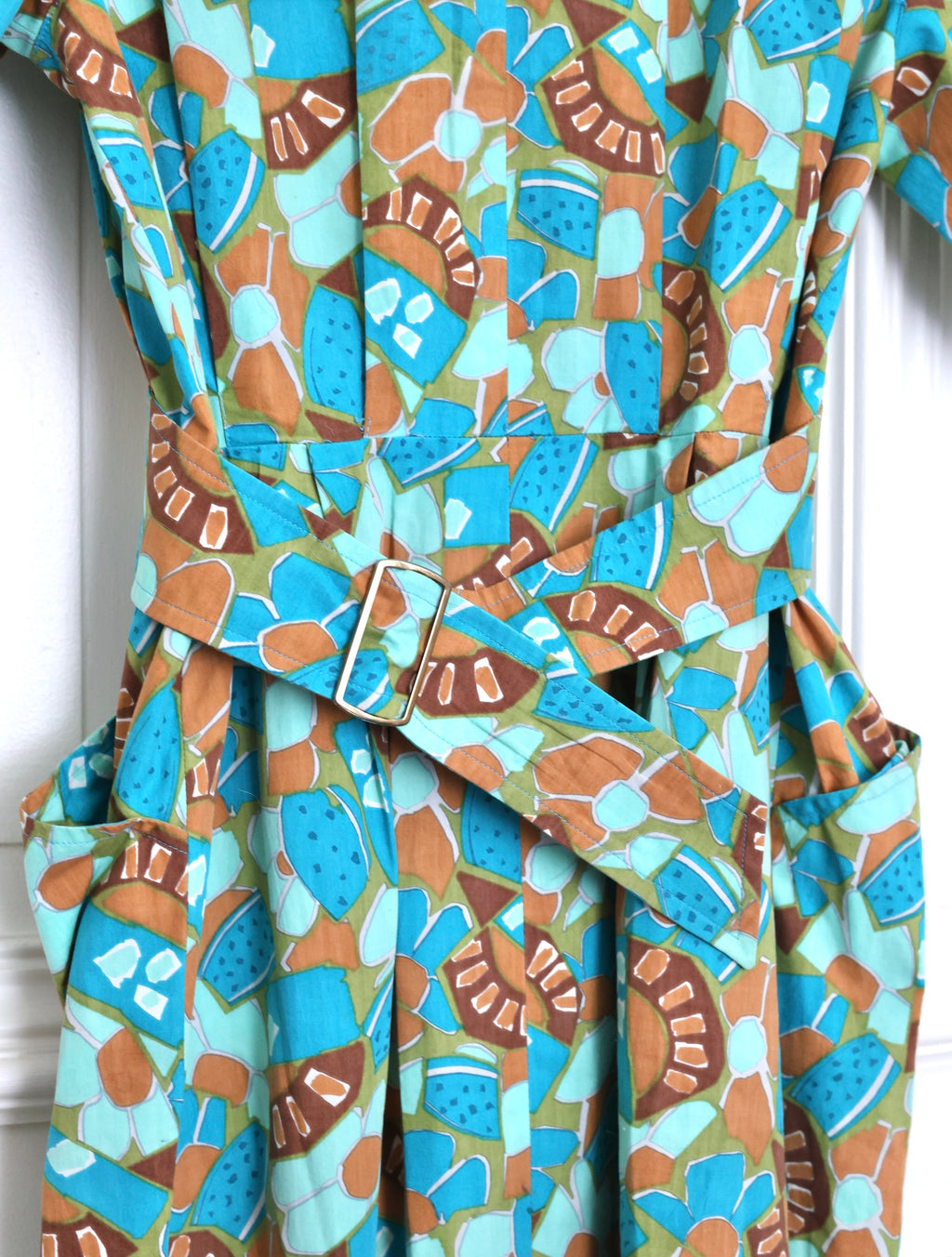 Robe Guy Laroche vintage imprimé graphique 90s