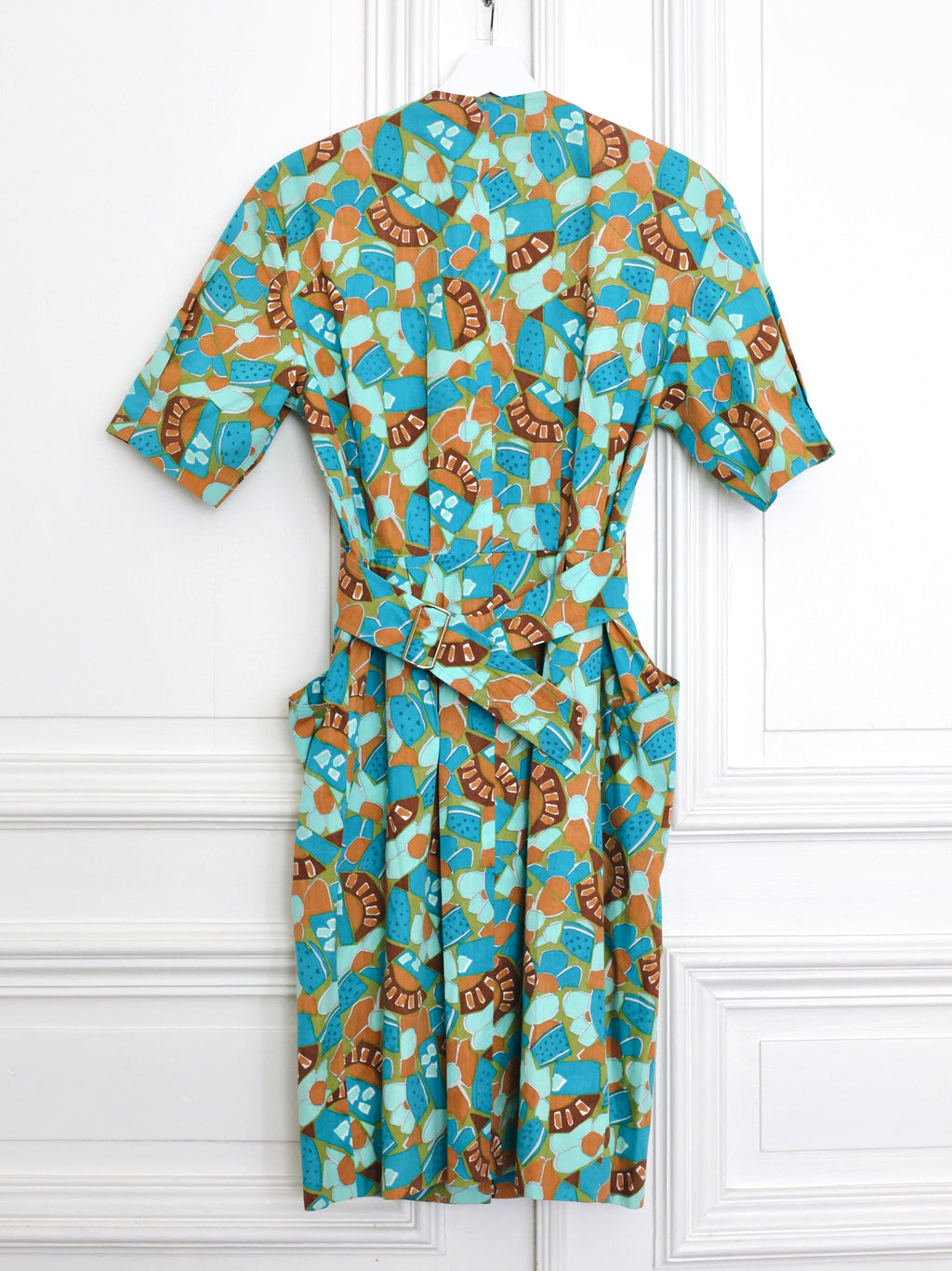 Robe Guy Laroche vintage imprimé graphique 90s