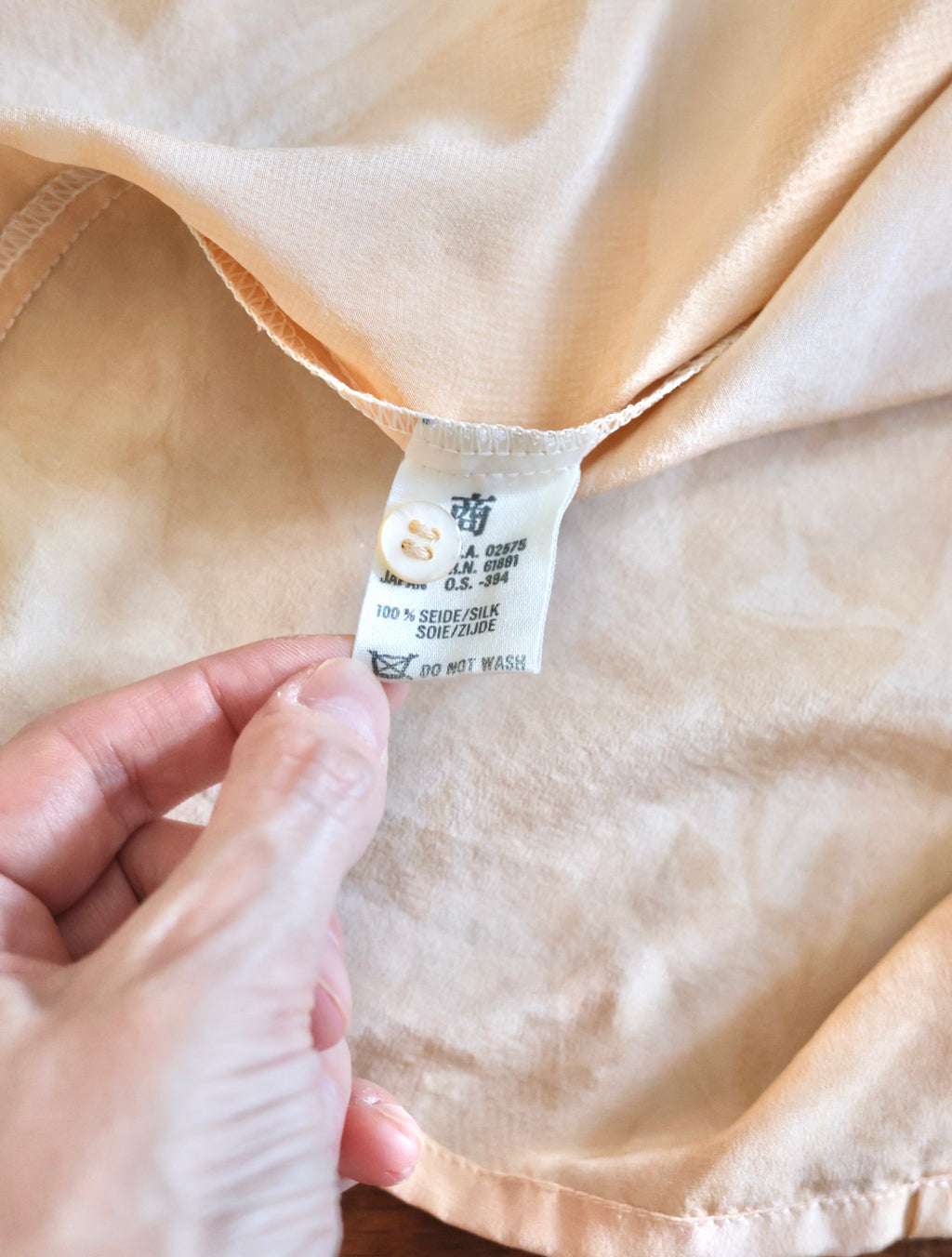 Chemisier vintage Escada by Margaretha Ley – Soie – Made in West Germany (circa 1989)